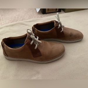 Clarks Men’s Gereld Brown Leather Shoe